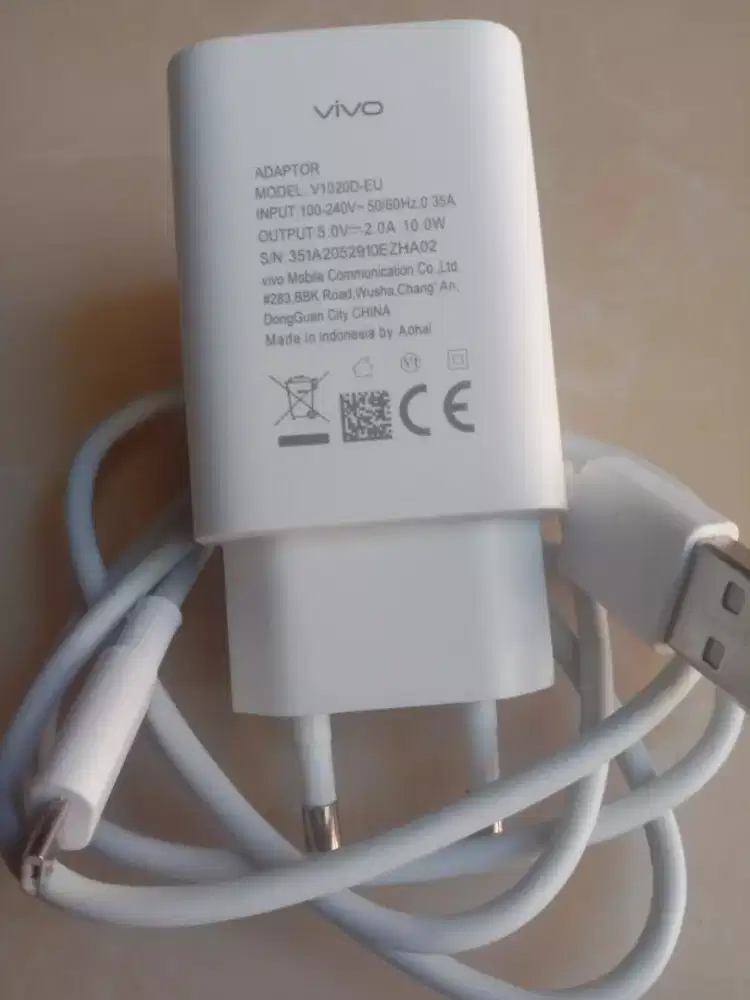 CHARGER VIVO Y15 | Y12 | Y95 ORI BAWAAN HP MIKRO USB