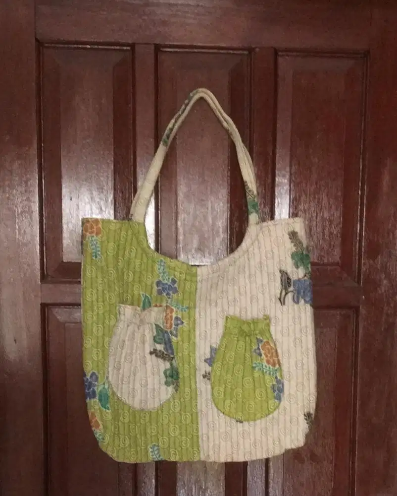 Tote Bag Batik Hijau
