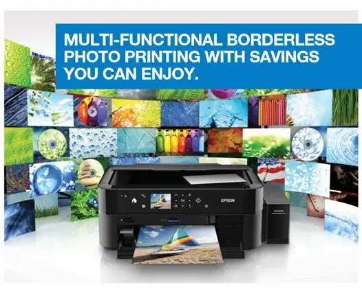 Printer Epson L850 Print,Scan,Copy, Borderless Gratis Ongkir dan COD