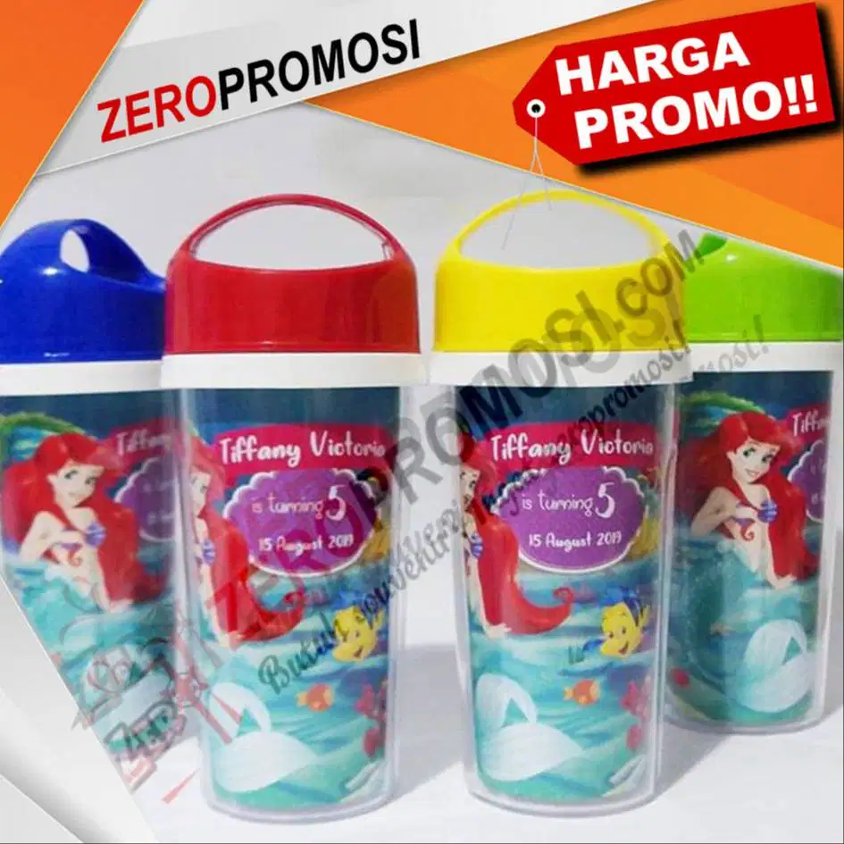 botol minum souveni insert paper T88