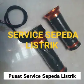 Handle gas sepeda listrik service sparepart service