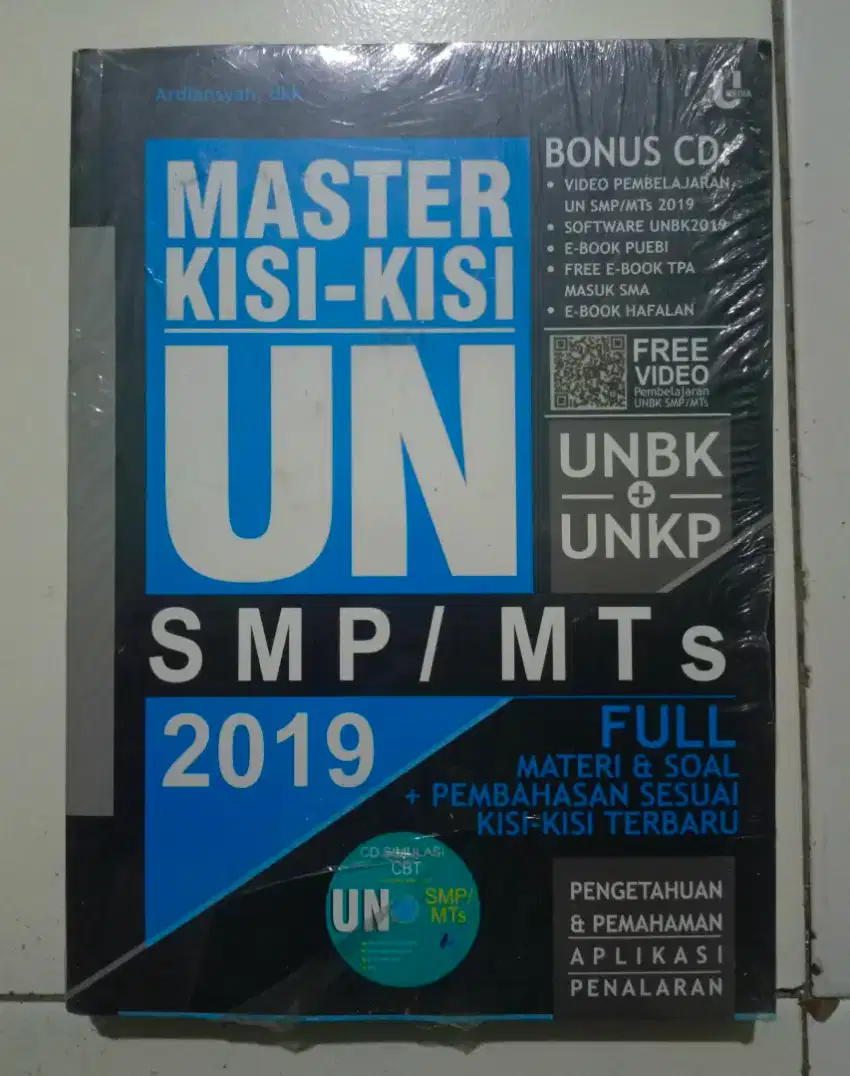Buku Kisi UNBK SMP 2019/2020