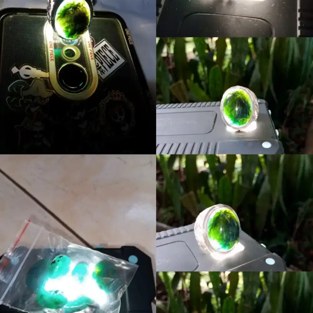 Bacan ring perak TEBAL  Gan