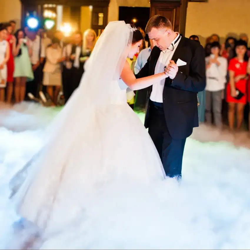 DRY ICE SMOKE EFFECT FOR EVENT