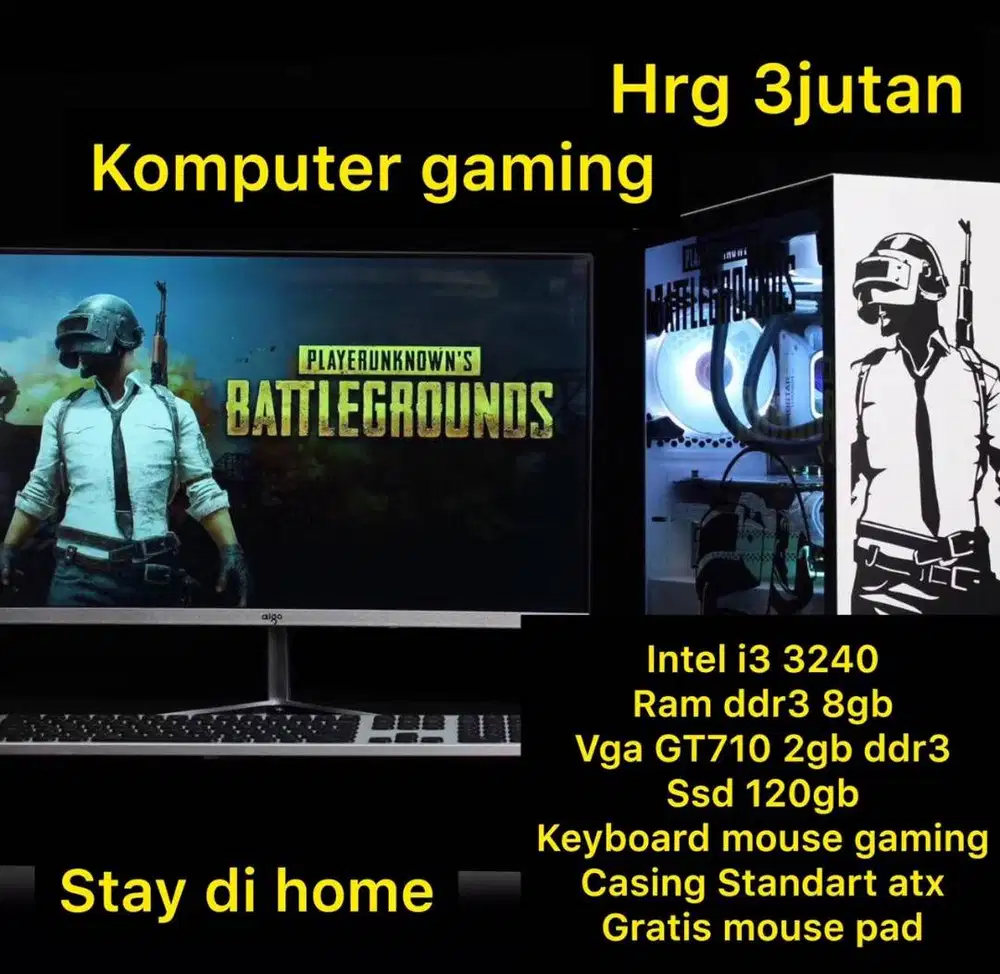 PC GAMING i3 3240