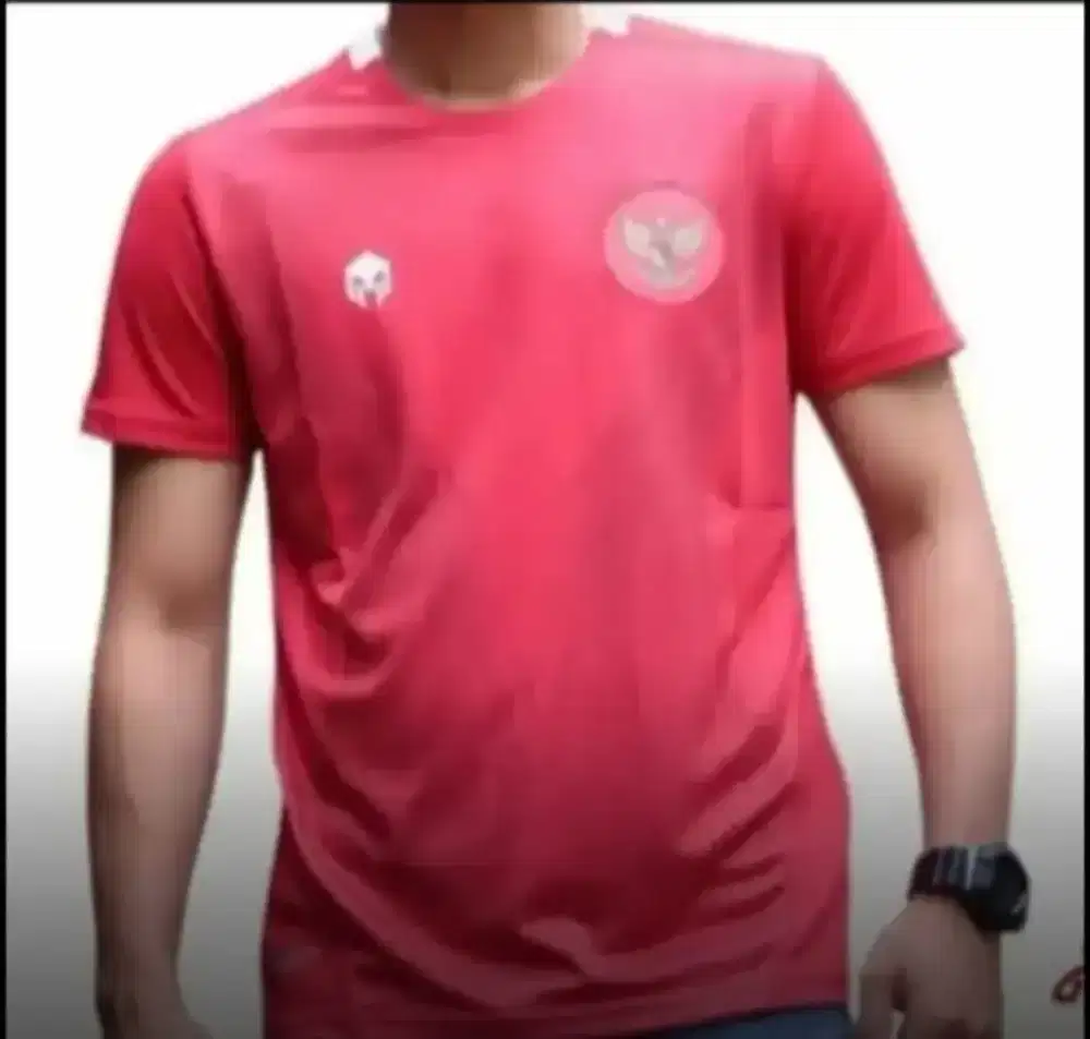 Jersey timnas Indonesia supporter version merk Mills original