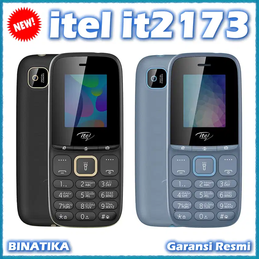 HP ITEL it2173 Dual SIM Camera Garansi Resmi