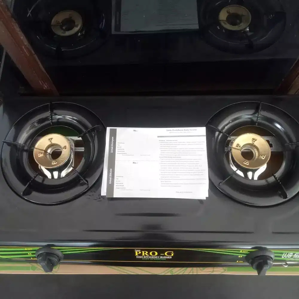 Kompor gas Pro-G 2TK Baru&SNI