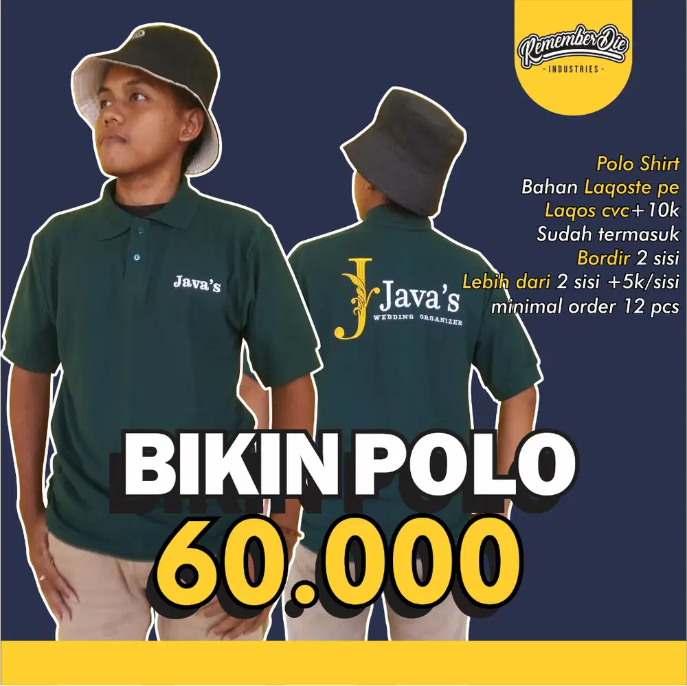 Bikin Polo Shirt / Kaos Polo