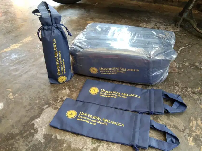 Souvenir Tas Spunbond Sablon Printing Seminar Kit Ulang Tahun Yasinan