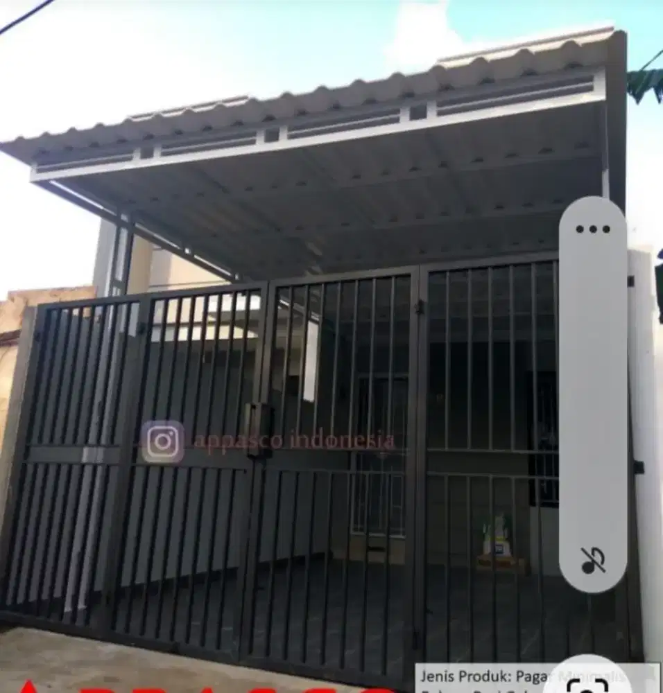 KANOPI ATAP GALVALUM EDV62