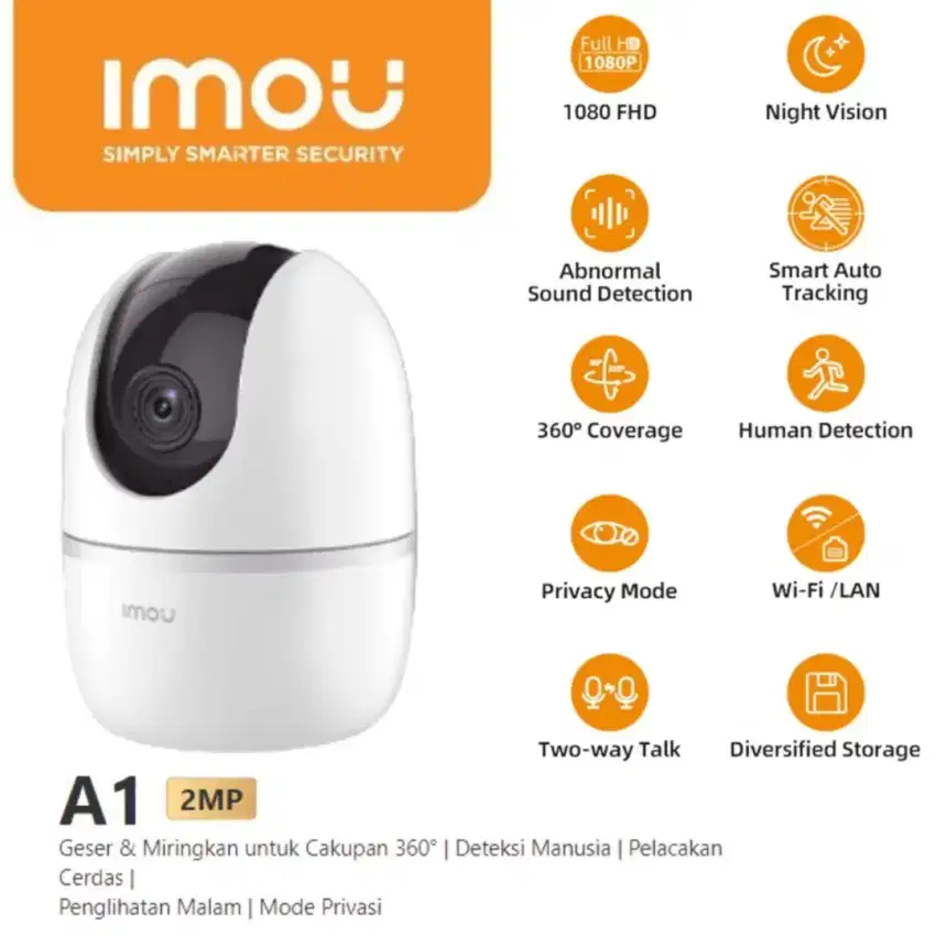 Wireless Camera Imou Ranger A1 2MP Free Microsd 32GB