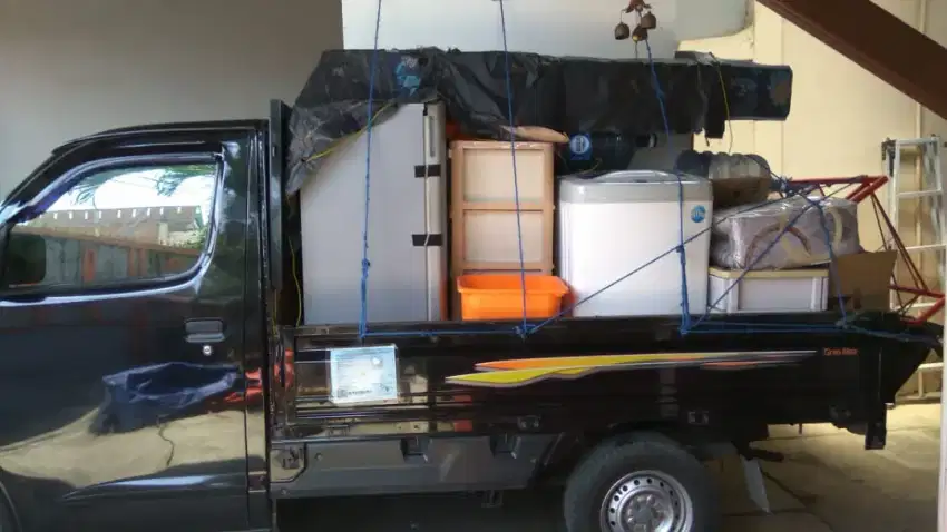 Melayani jasa pindahan kost kosan menggunakan pickup losbak