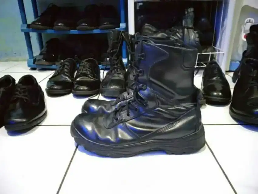 Sepatu PDL resleting ori TNI second