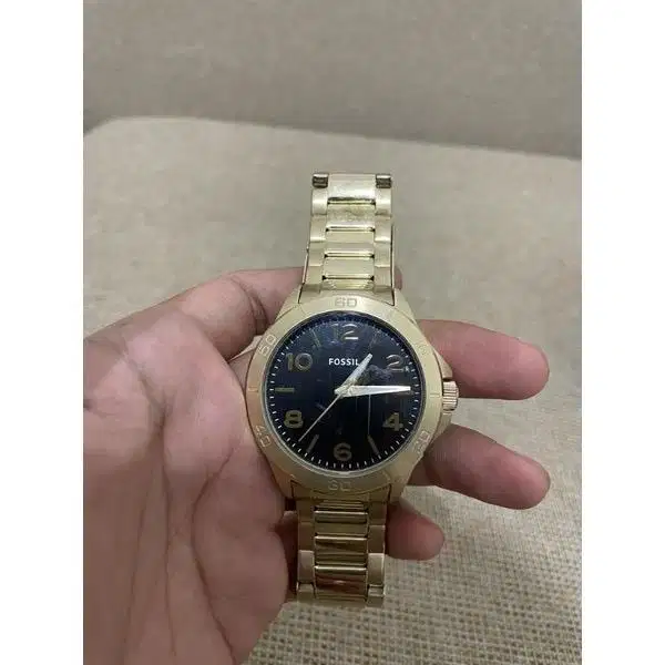 Jam FOSSIL Gold (COWOK) sz Besar
