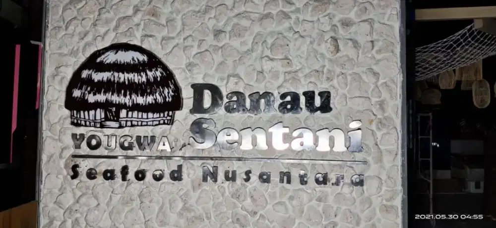 Huruf timbul stainless