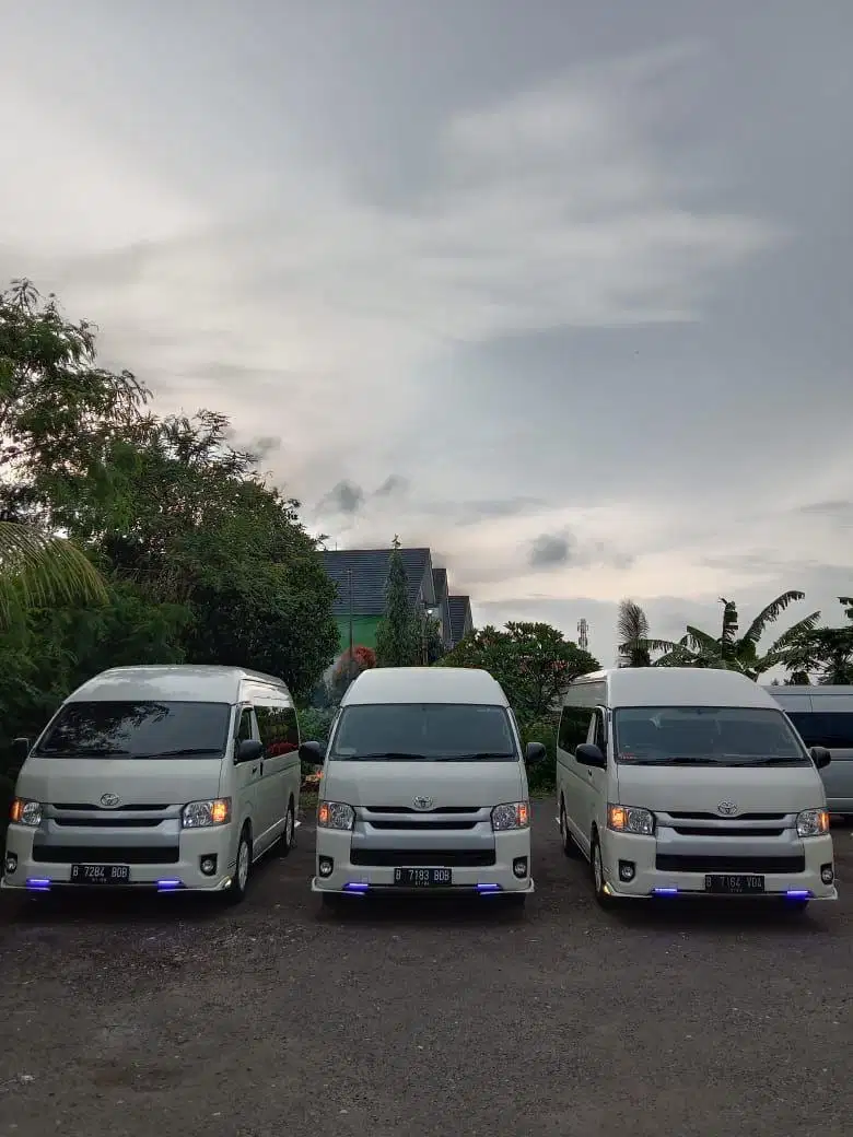 Sewa Hiace Luxury Kapasita 8-10 Rental Mobil Comutter Premio 12-14Seat