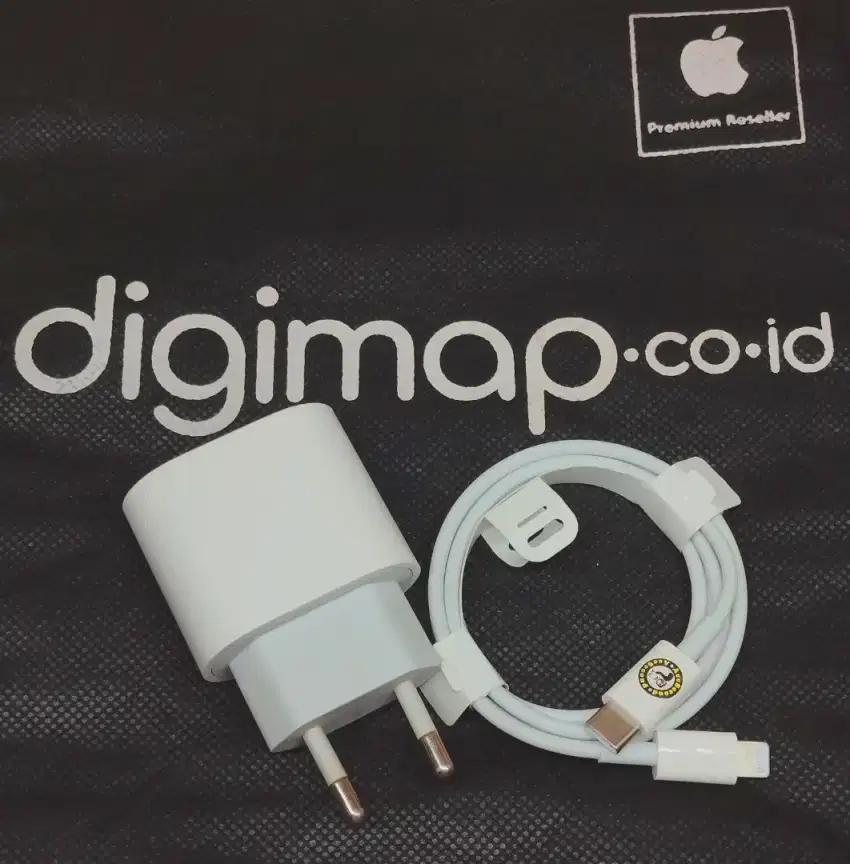 Charger iphone 20wat original second ex digimap