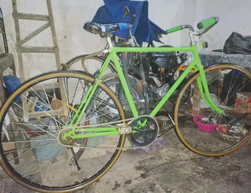 Sepeda fixie terpedo perseneling