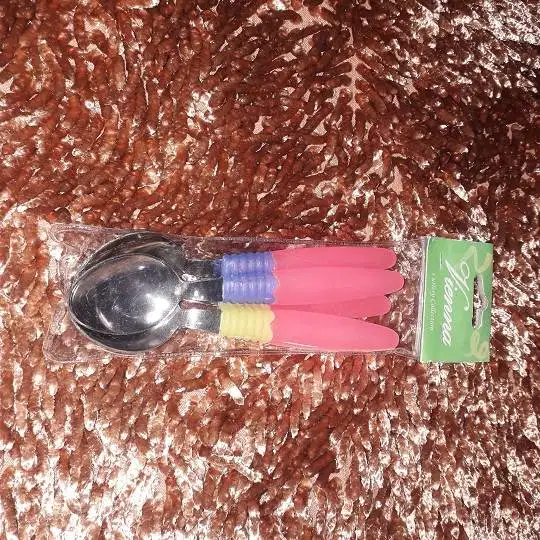 Sendok kecil 1 set isi 4 Pcs stainless stell