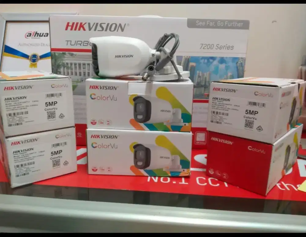Paket pasang camera CCTV HIKVISION COLORVUtermurah 2MP,5MP HIKVISION