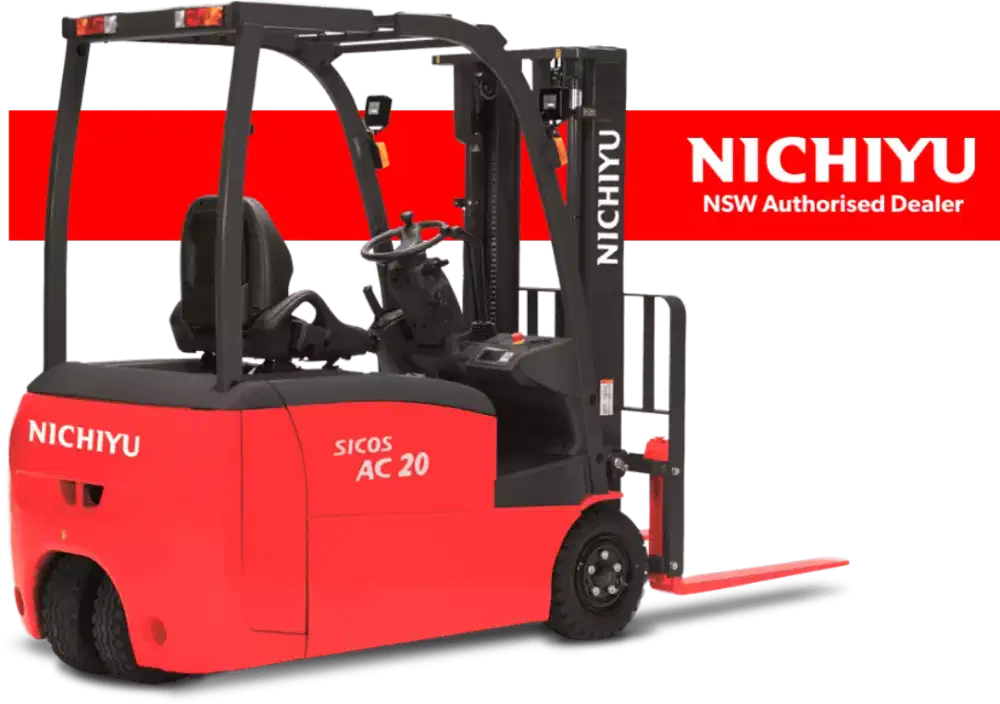 forklift nichiyu 3 roda three wheeler 2 ton FBT20-80-3meter