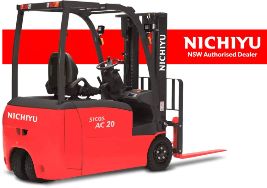 forklift nichiyu 3 roda three wheeler 2 ton FBT20-80-3meter