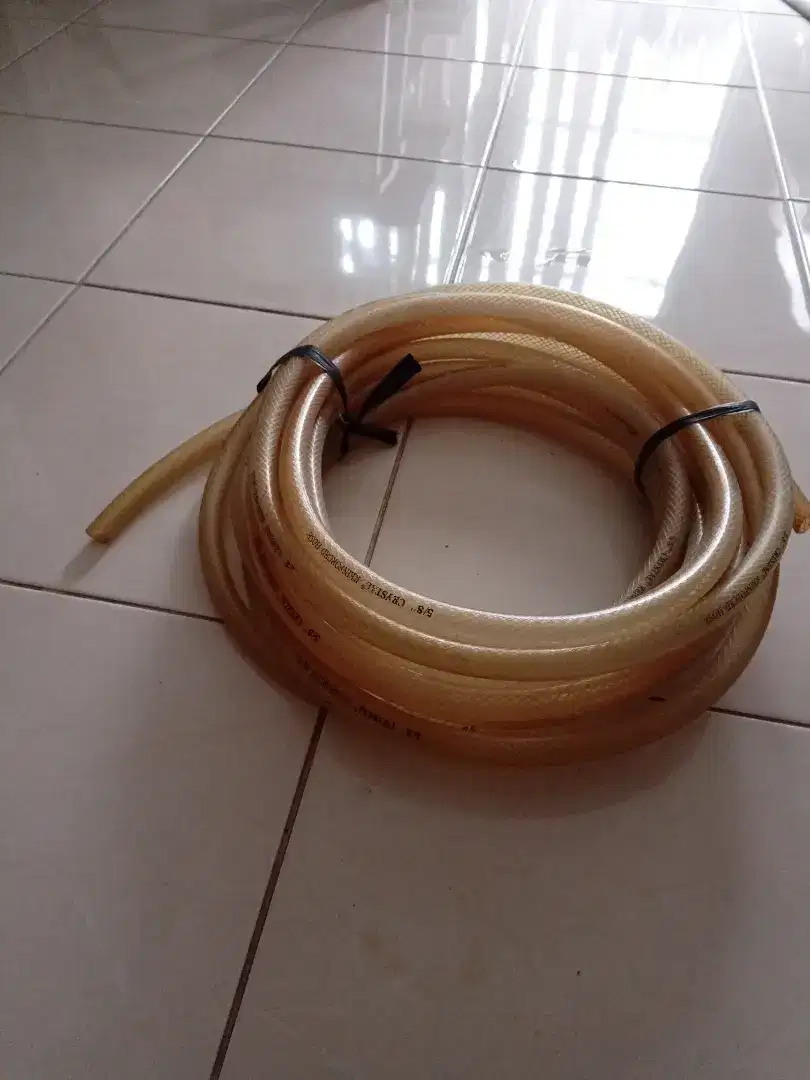 Selang berserat 5/8 transparant 10 meter