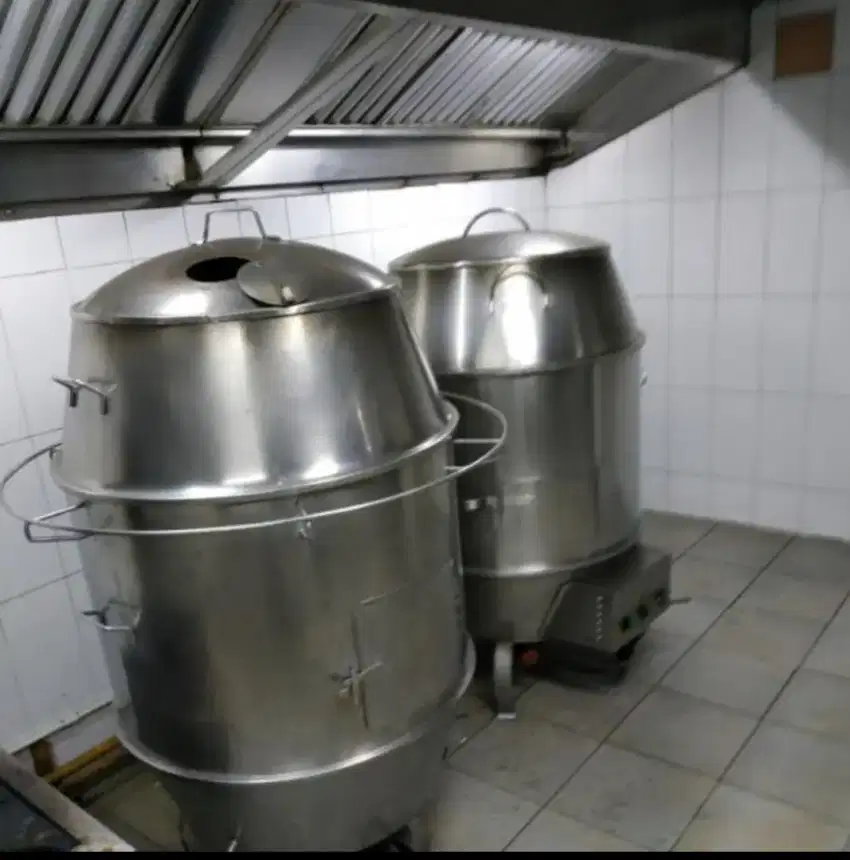 Gas duck pemanggang bebek stainless peralatan cafe dan resto