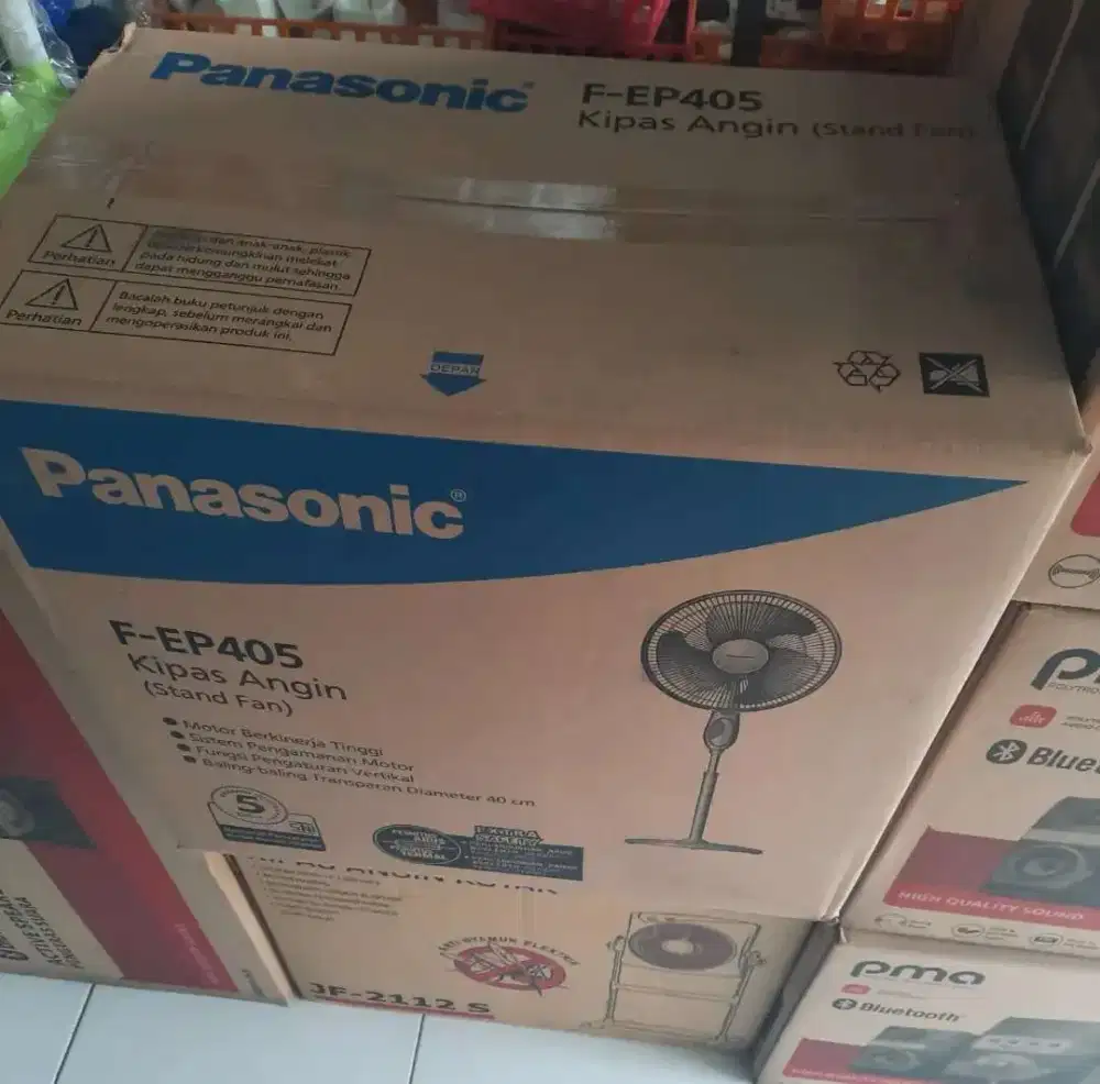Kipas Angin Panasonic Berdiri Stand Fan F-EP405