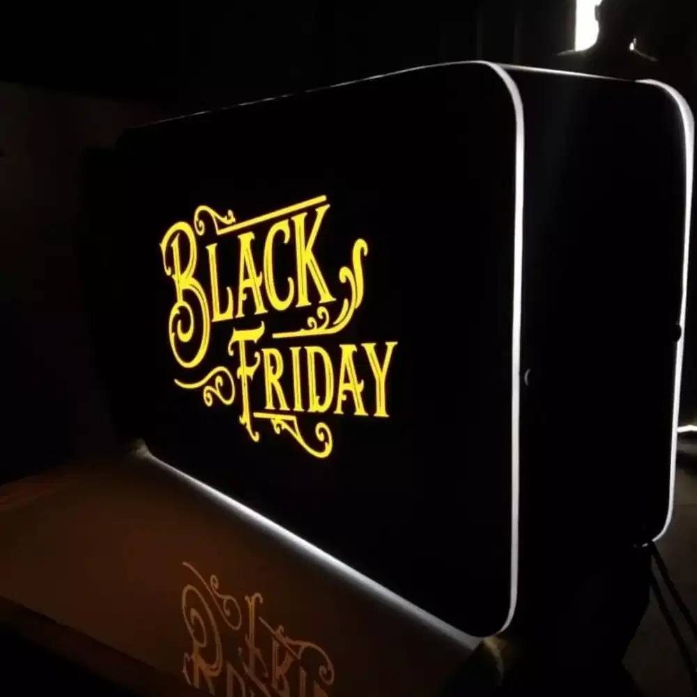 Neonbox cutting sticker BLACK FRIDAY distro toko fashion