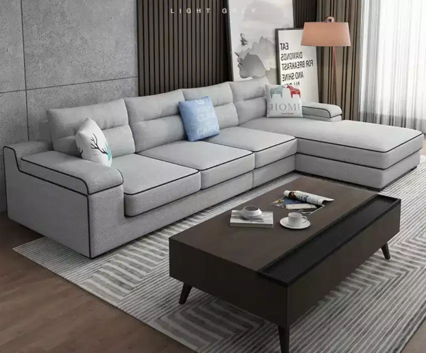 Sofa Terbaru L Shape minimalis ruang tamu/kursi ruang tunggu