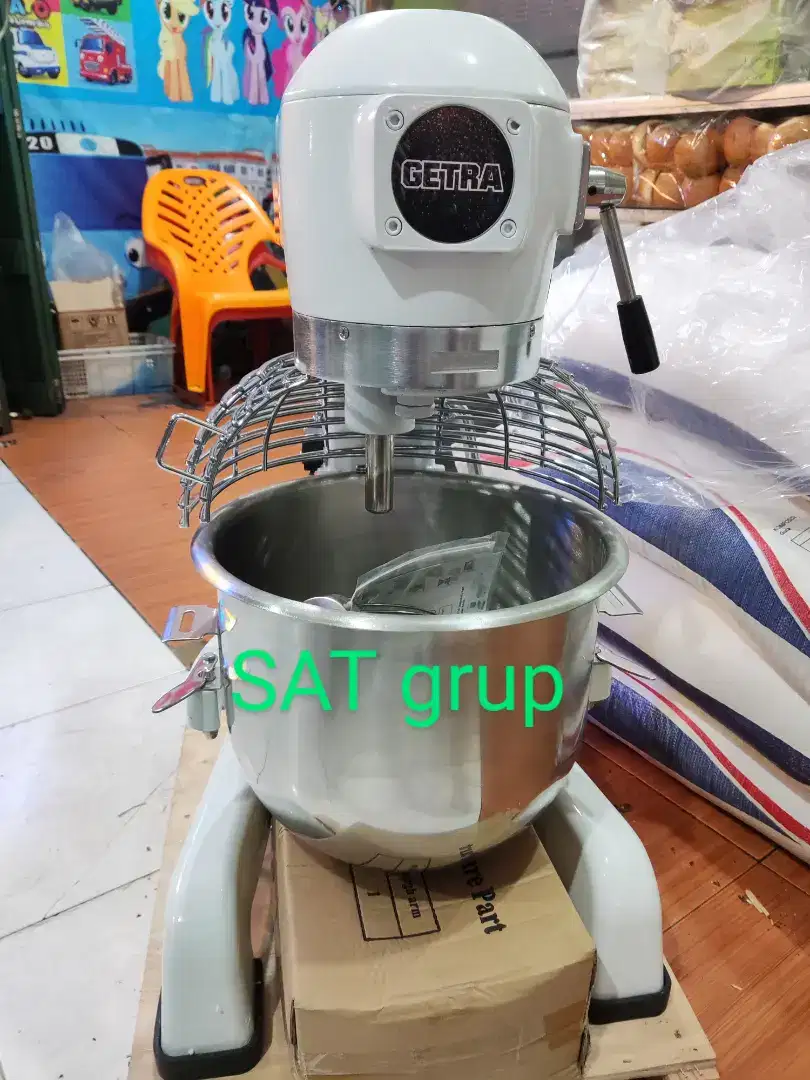 PROMO..Mixer planetary 20 liter/ dough mixer kue, roti dll B-20 getra