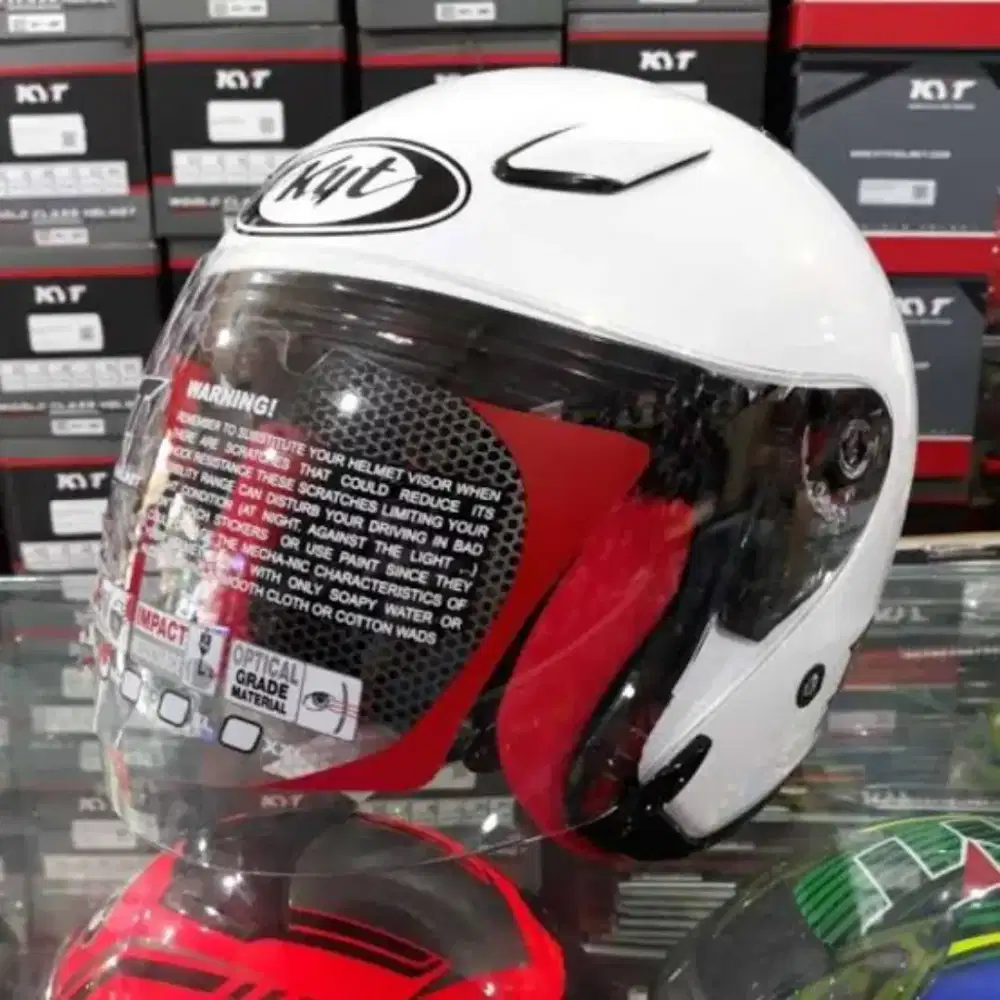 BARU. HELM KYT SNI ~ Warna Solid Polos. ORIGINAL ASLI