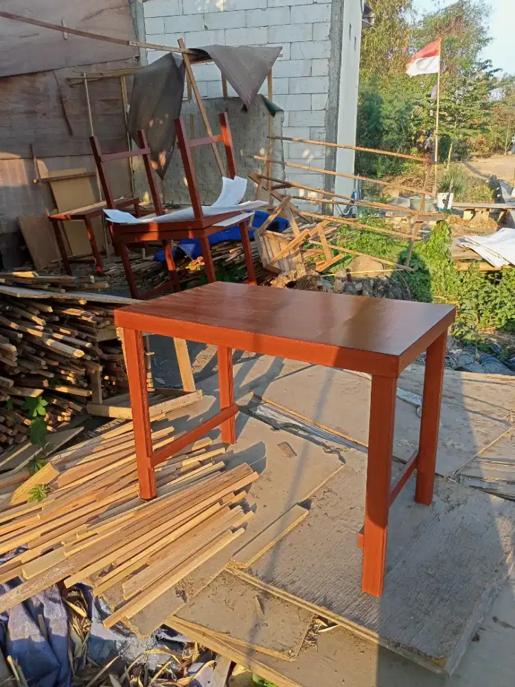 Meja makan, meja warung, meja warkop