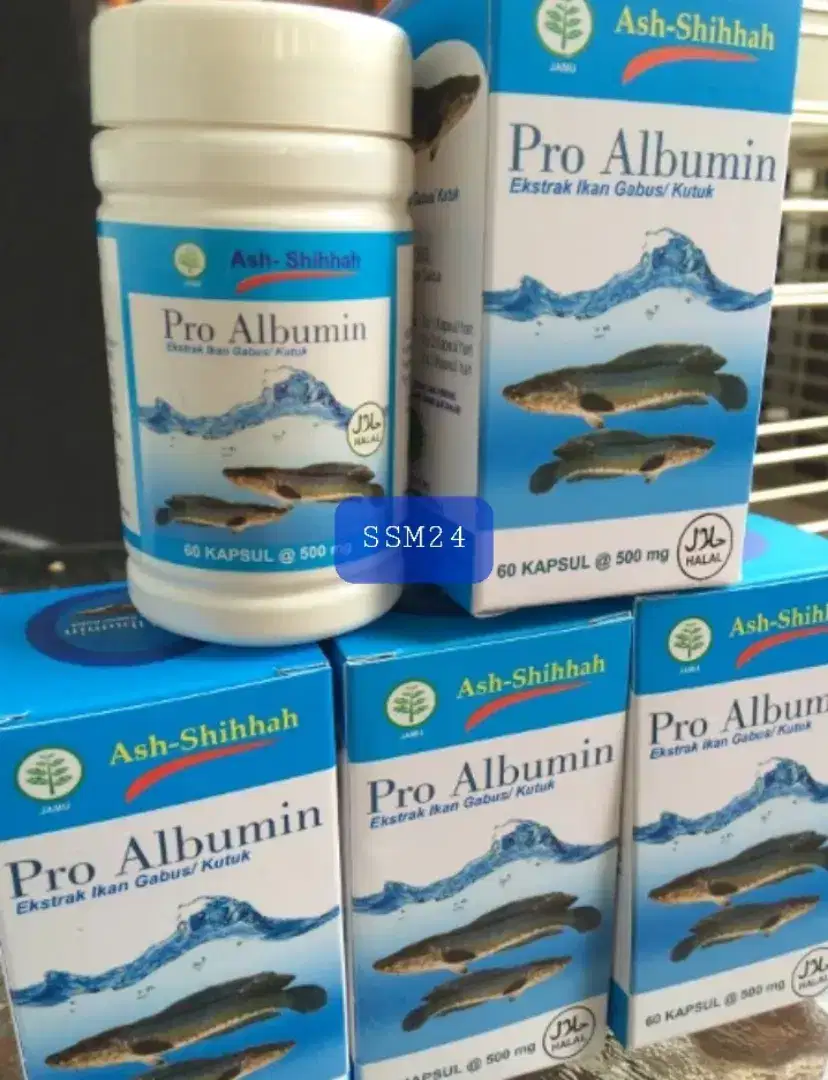 Terlaris Obat Pro Albumin Extra Ikan Gabus Pasca Operasi Original