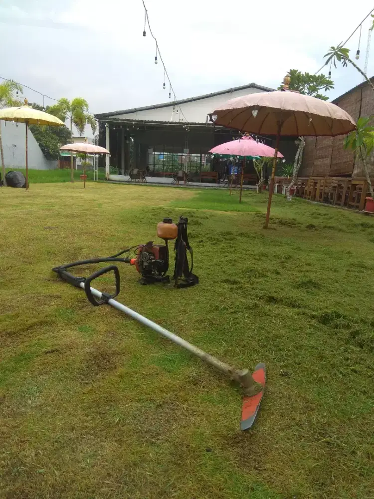 Tukang potong rumput Jogja
