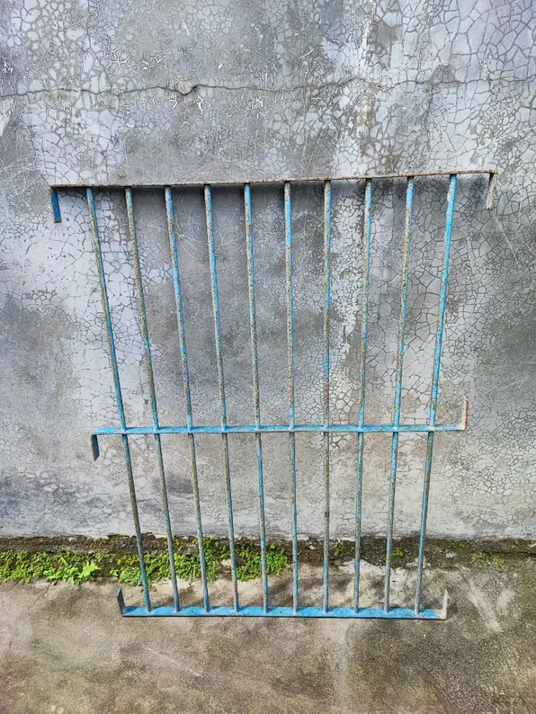 Tralis Jendela Vintage Gaya Teralis Penjara