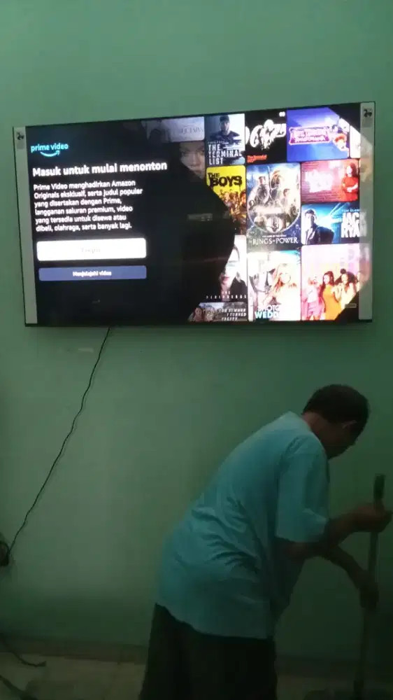 Breket tv led 40-60 + pasang