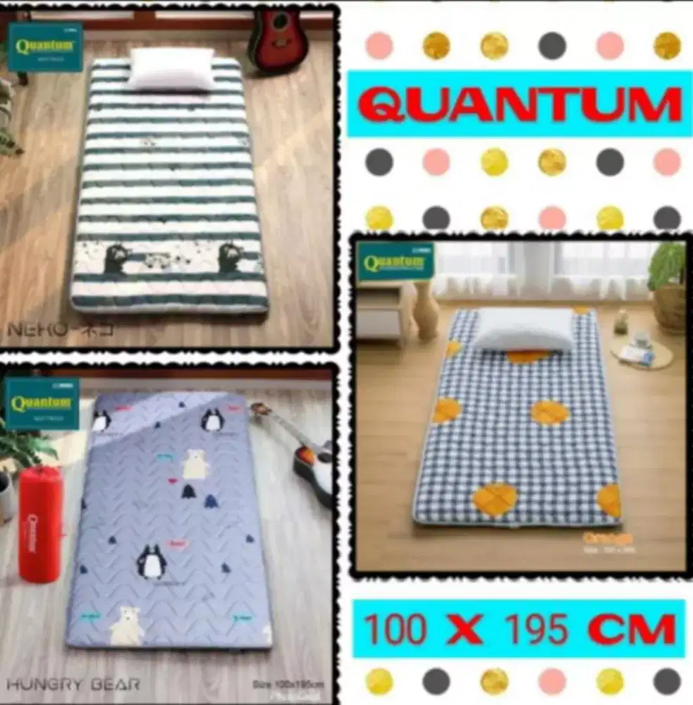Kasur tidur - kasur gulung quantum 100x195cm