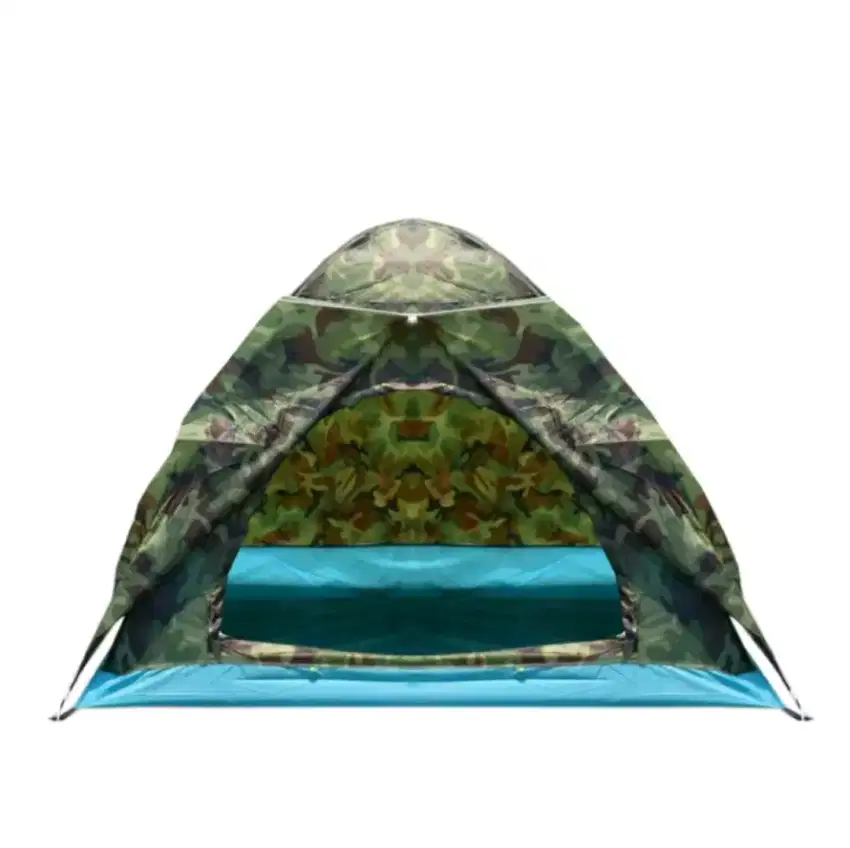 Tenda camping dome double layer kapasitas 4 Jomblo