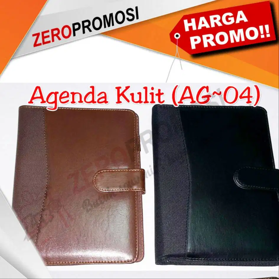Buku Agenda Binder Hard Cover Kulit Kode AG-04 Eksklusif