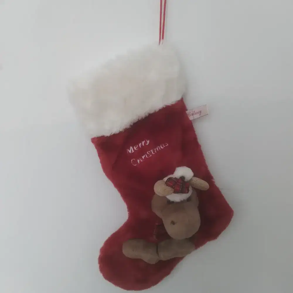 Ornament Natal Kaos Kaki Jumbo Gantung Impor (Vintage)