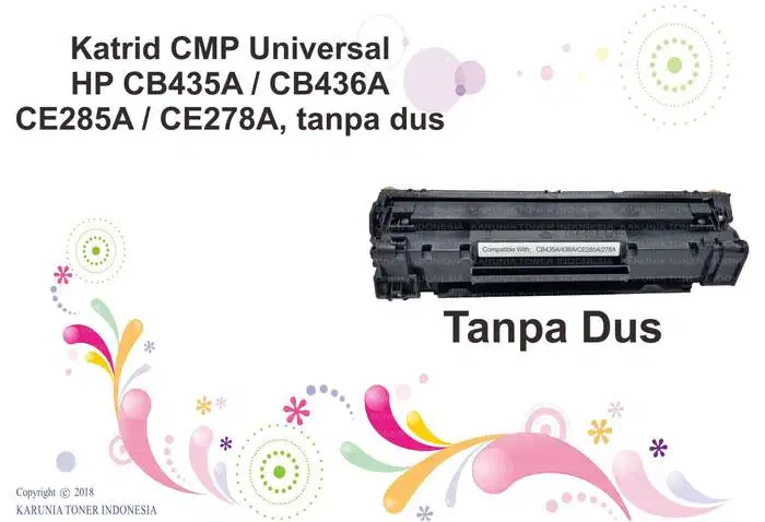 Catridge Compatible P1006 (CB436A) ALL NEW PART Berkualitas