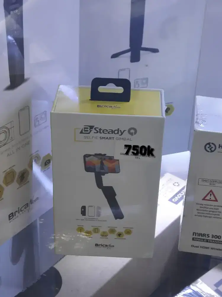 Stabilizer Gimbal Brica Bsteady Q Kamera Smartphone B-Steady Q Monopod