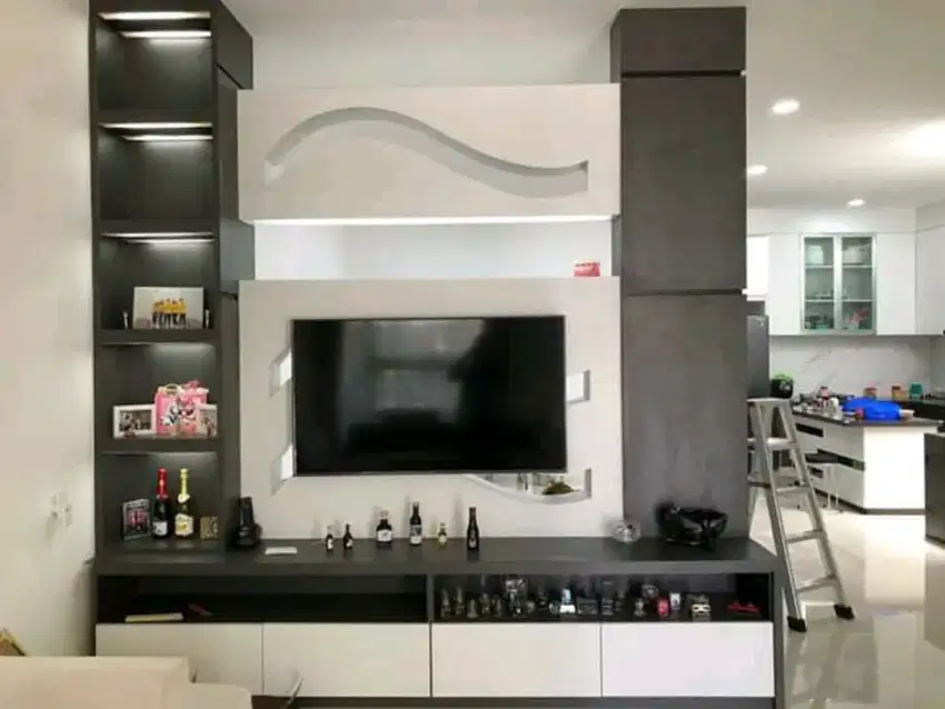 BACKDROP TV MINIMALIS CUSTOM