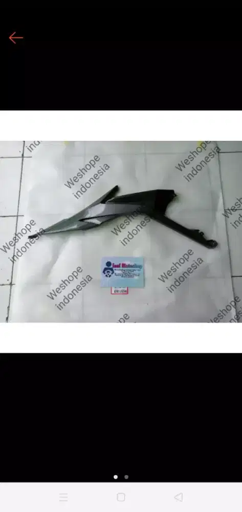 Coverbody kiri cowl B,L midle cbr 150