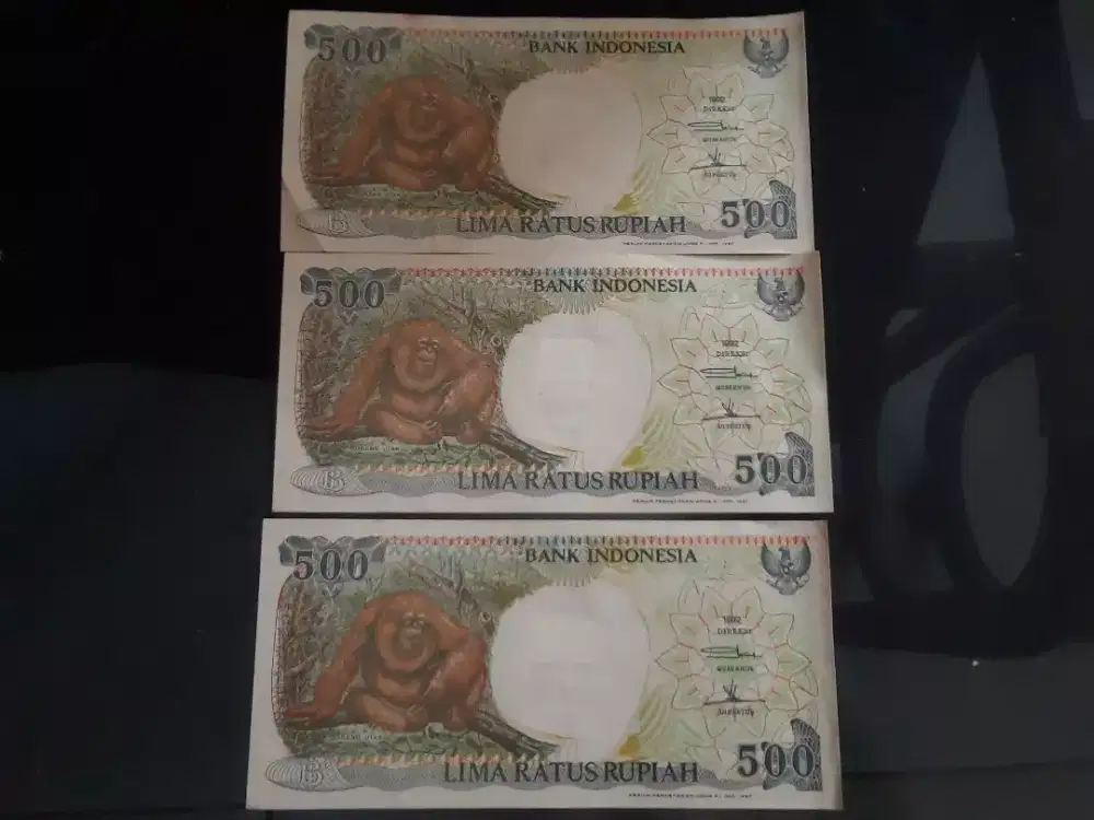 Uang Kertas Lama 500 rupiah