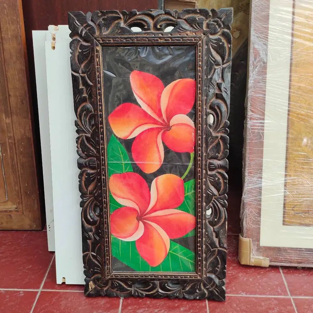 Lukisan benda Alam 50cm x 20cm(Ukuran kanvas: Seniman tidak diketahui)