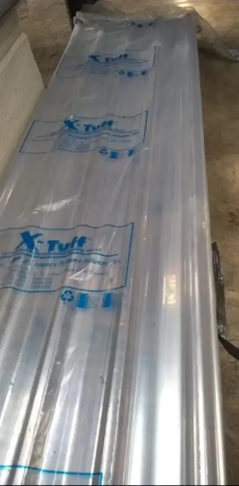 X tuff Atap Transparan Gelombang Greca
